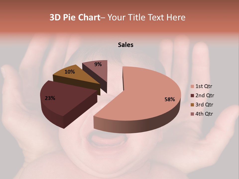 Child Card Daughter PowerPoint Template