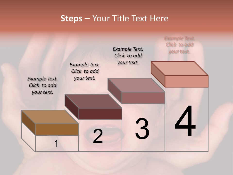 Child Card Daughter PowerPoint Template
