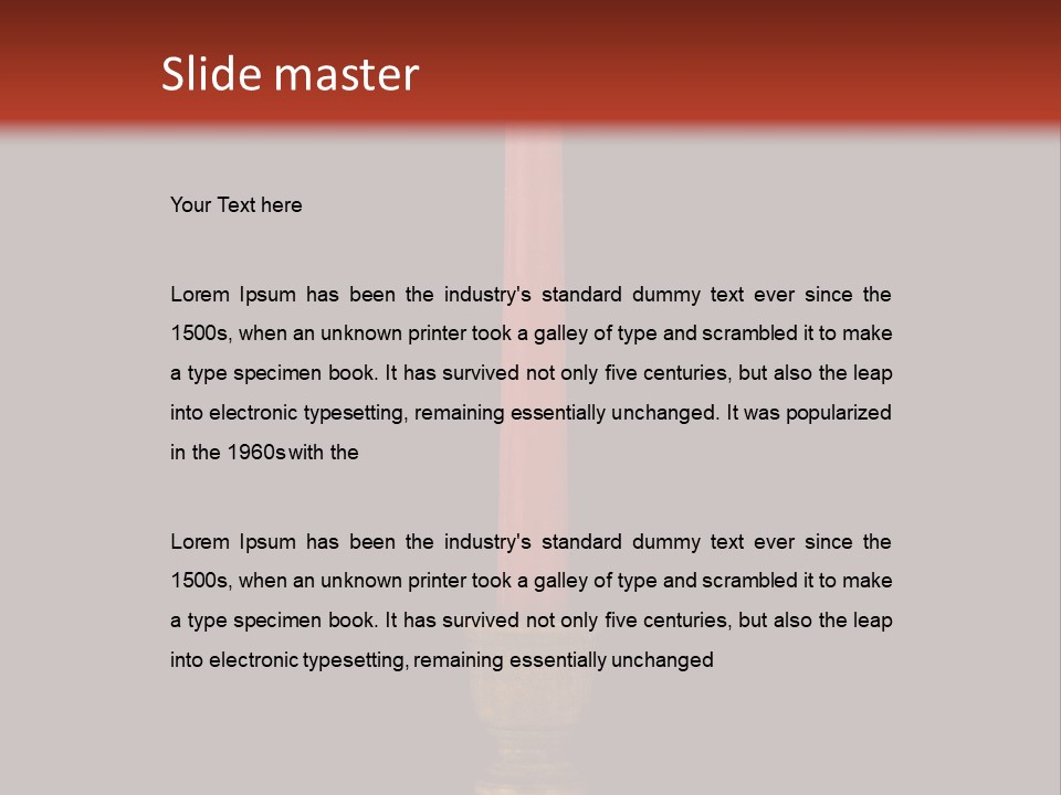 Waiting Simplicity Simple PowerPoint Template