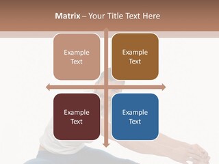 Body Female Caucasian PowerPoint Template