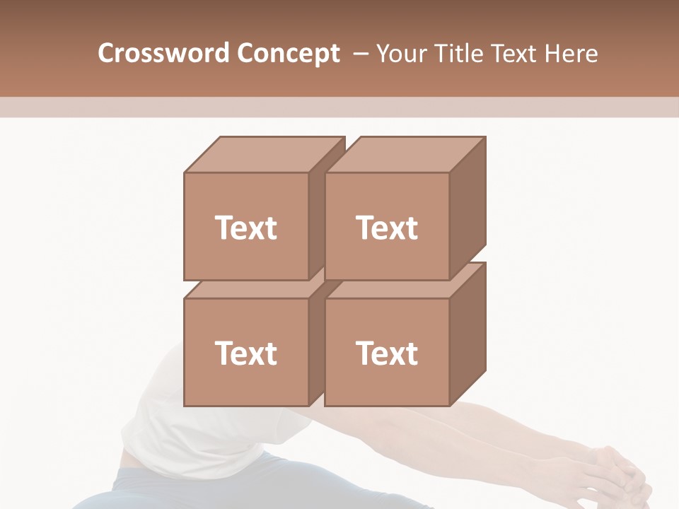 Body Female Caucasian PowerPoint Template