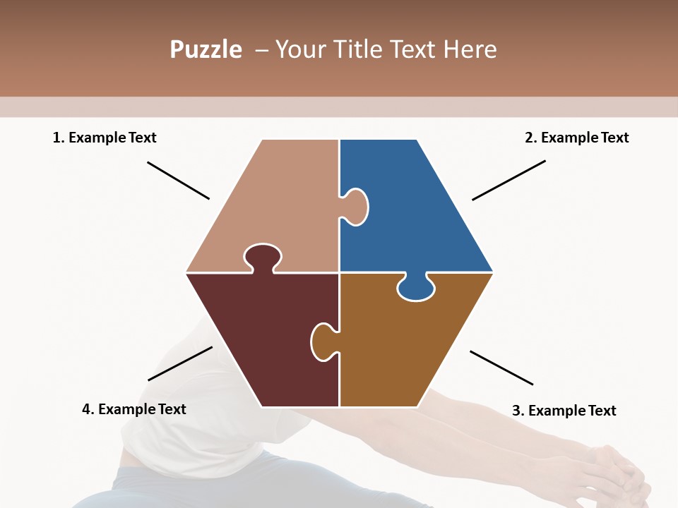 Body Female Caucasian PowerPoint Template