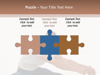 Body Female Caucasian PowerPoint Template