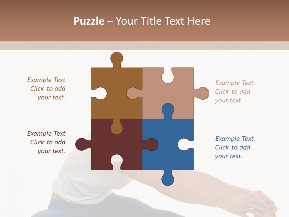 Body Female Caucasian PowerPoint Template