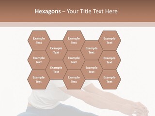 Body Female Caucasian PowerPoint Template