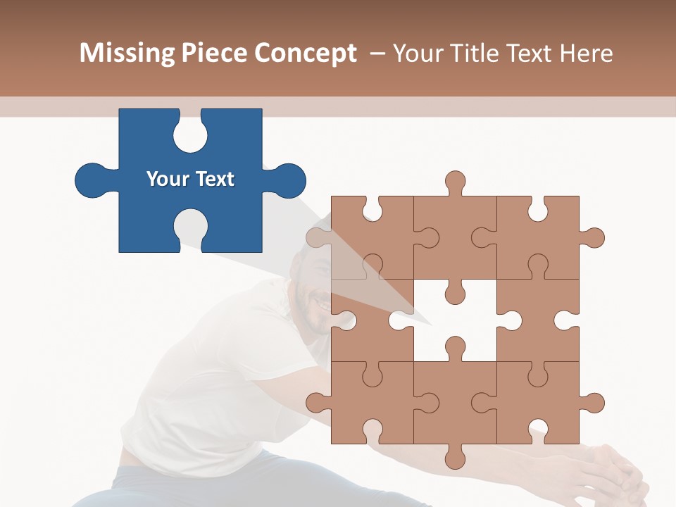 Body Female Caucasian PowerPoint Template