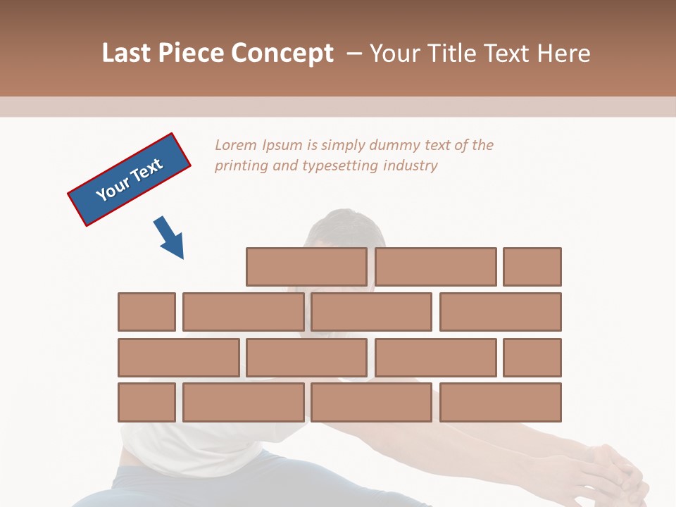 Body Female Caucasian PowerPoint Template