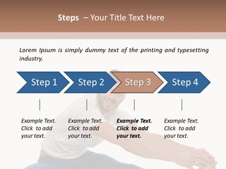 Body Female Caucasian PowerPoint Template