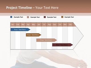 Body Female Caucasian PowerPoint Template