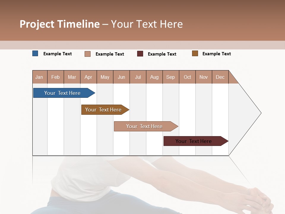 Body Female Caucasian PowerPoint Template