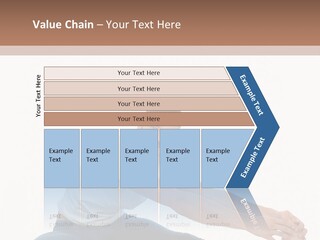 Body Female Caucasian PowerPoint Template