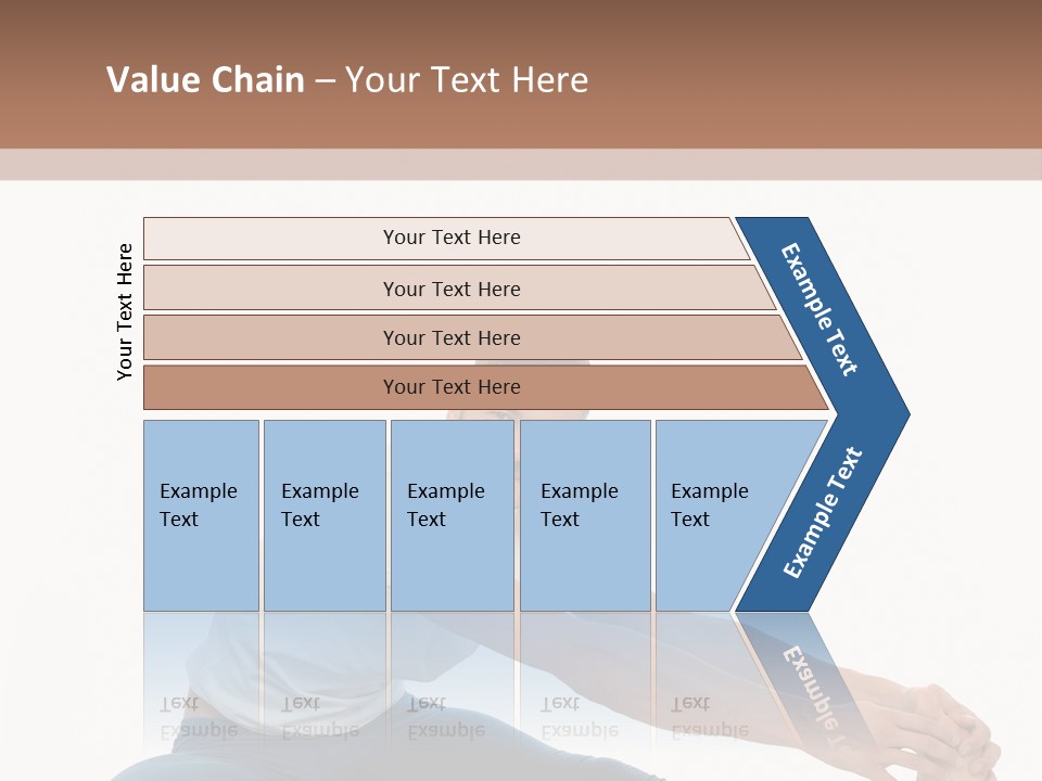 Body Female Caucasian PowerPoint Template