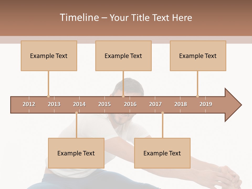 Body Female Caucasian PowerPoint Template