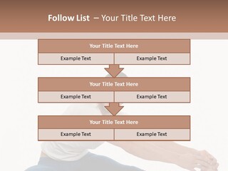 Body Female Caucasian PowerPoint Template