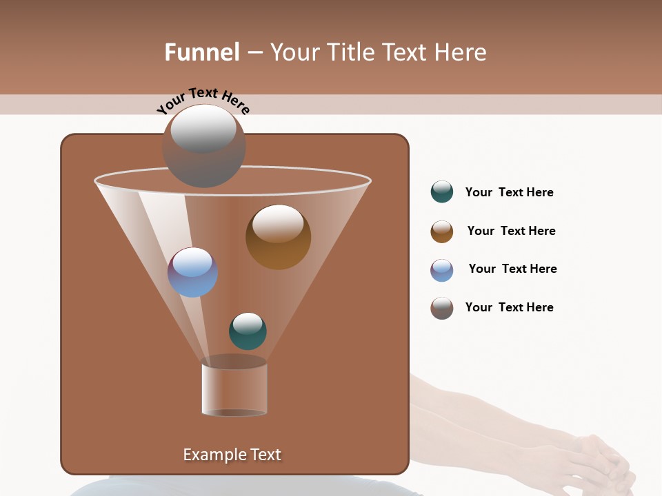 Body Female Caucasian PowerPoint Template