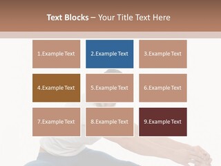 Body Female Caucasian PowerPoint Template