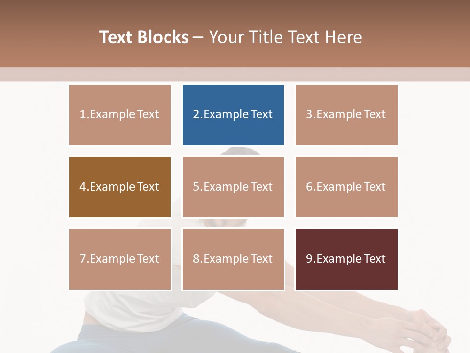 Body Female Caucasian PowerPoint Template