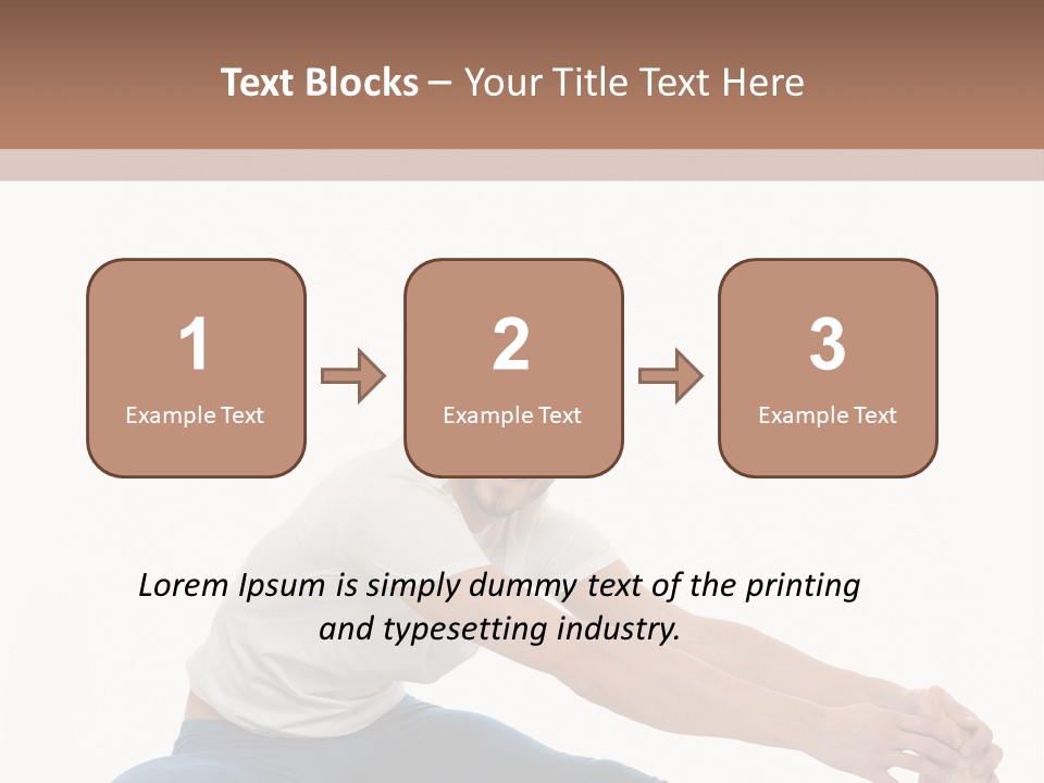 Body Female Caucasian PowerPoint Template
