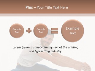 Body Female Caucasian PowerPoint Template