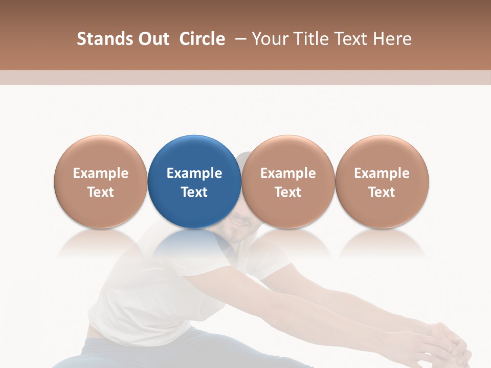 Body Female Caucasian PowerPoint Template