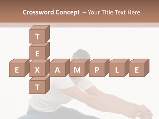 Body Female Caucasian PowerPoint Template