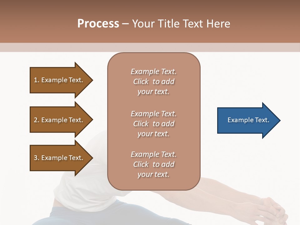 Body Female Caucasian PowerPoint Template