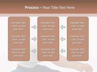 Body Female Caucasian PowerPoint Template