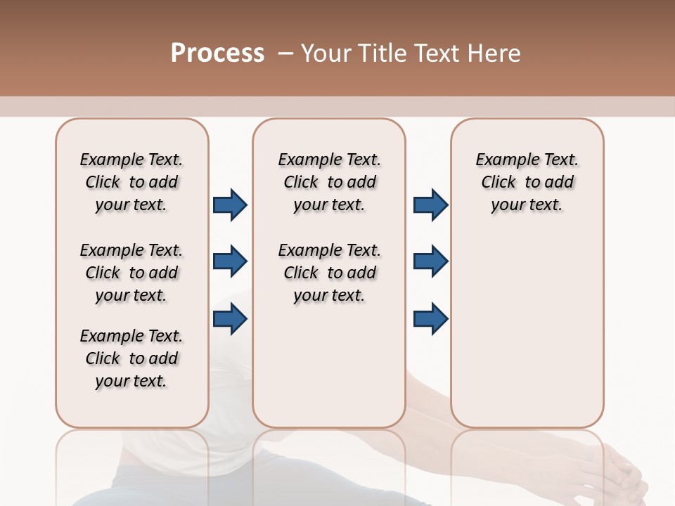 Body Female Caucasian PowerPoint Template
