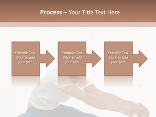 Body Female Caucasian PowerPoint Template