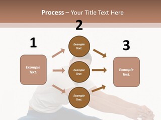 Body Female Caucasian PowerPoint Template