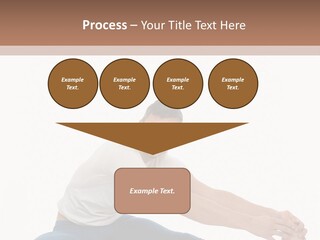 Body Female Caucasian PowerPoint Template