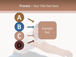 Body Female Caucasian PowerPoint Template