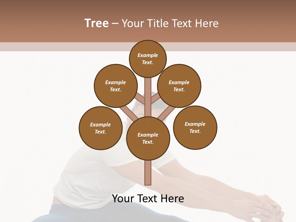 Body Female Caucasian PowerPoint Template