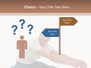 Body Female Caucasian PowerPoint Template