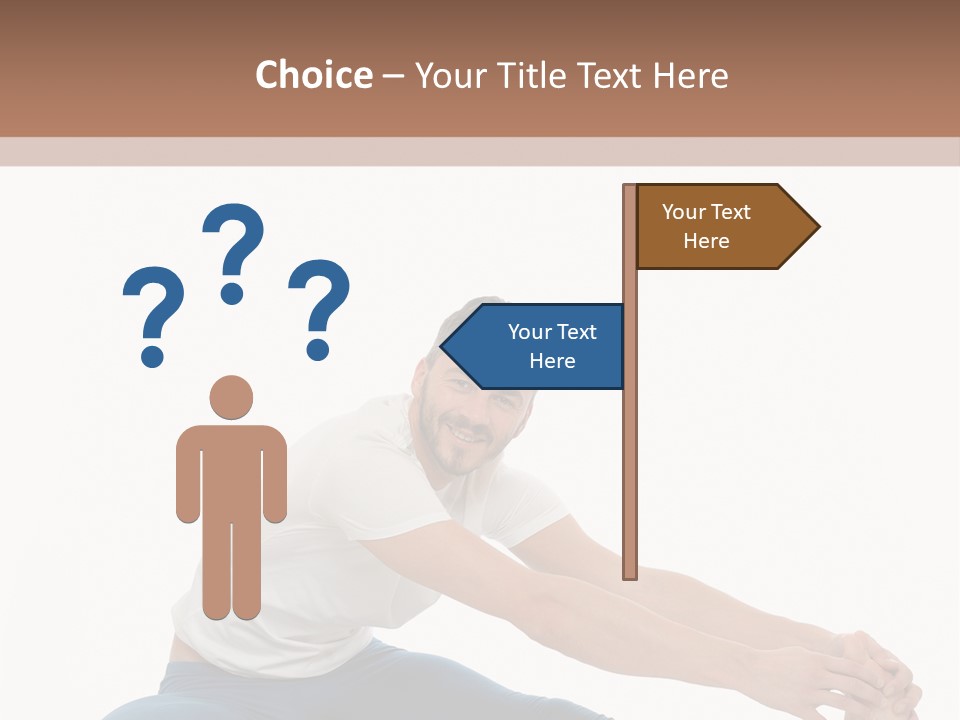 Body Female Caucasian PowerPoint Template