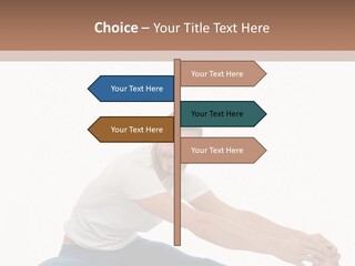 Body Female Caucasian PowerPoint Template