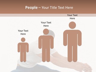 Body Female Caucasian PowerPoint Template