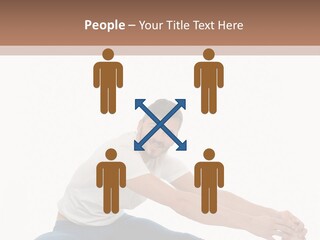 Body Female Caucasian PowerPoint Template