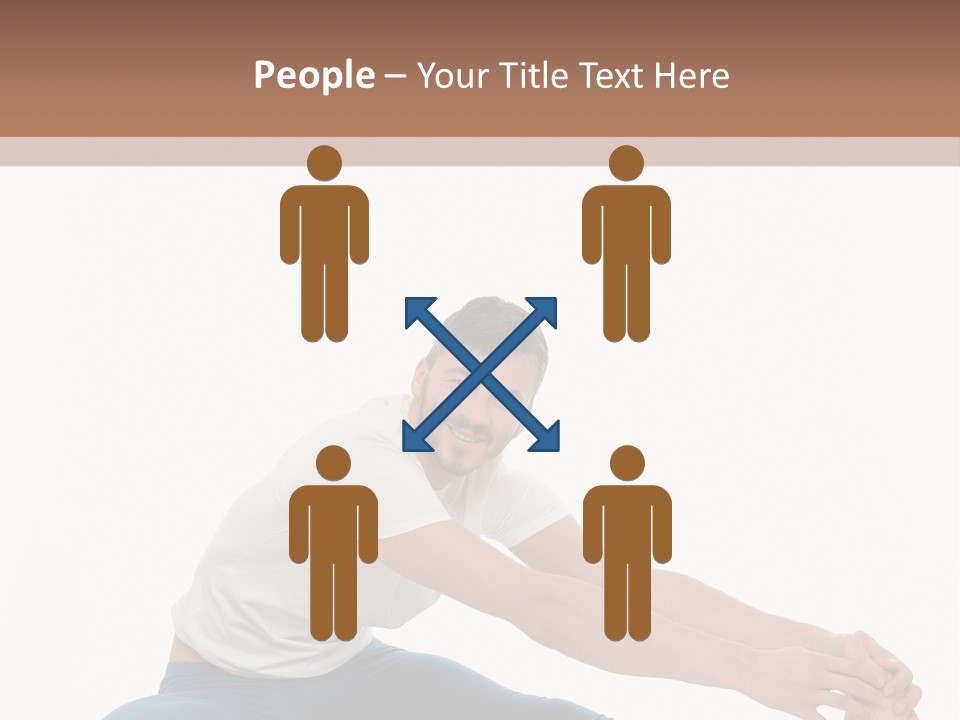 Body Female Caucasian PowerPoint Template