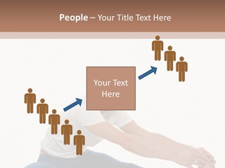 Body Female Caucasian PowerPoint Template