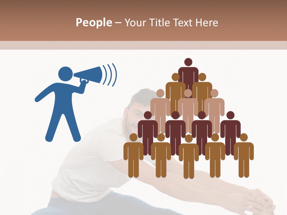 Body Female Caucasian PowerPoint Template