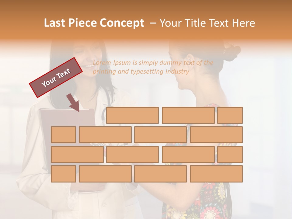 Pregnancy Isolated Human PowerPoint Template