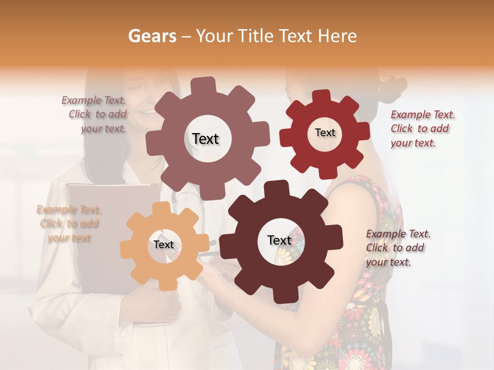 Pregnancy Isolated Human PowerPoint Template