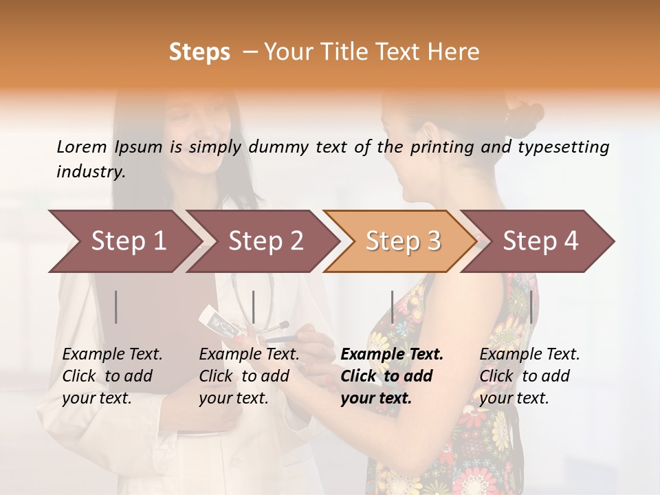 Pregnancy Isolated Human PowerPoint Template