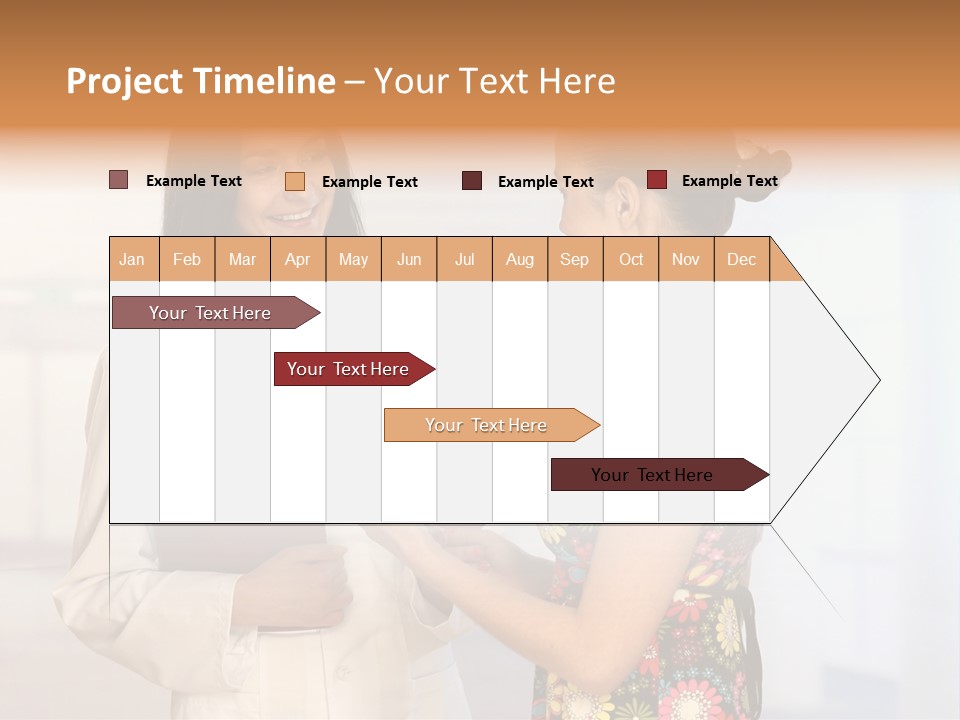 Pregnancy Isolated Human PowerPoint Template