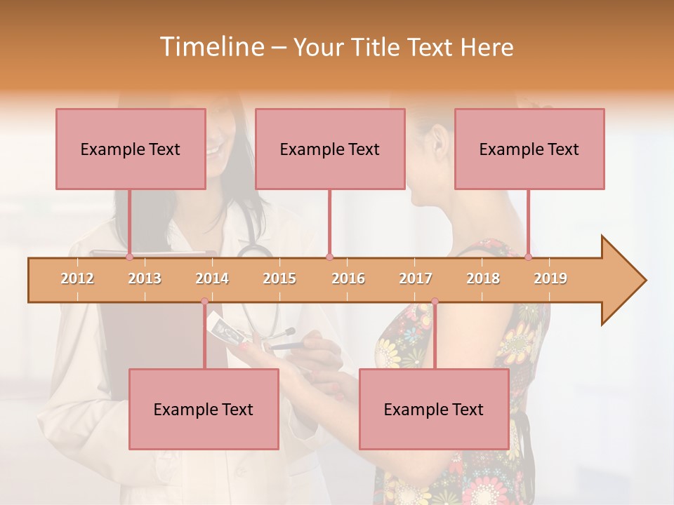 Pregnancy Isolated Human PowerPoint Template