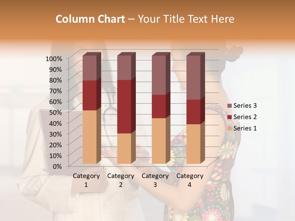 Pregnancy Isolated Human PowerPoint Template