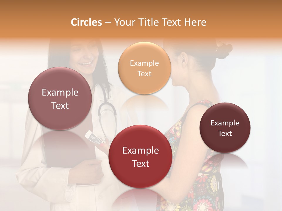 Pregnancy Isolated Human PowerPoint Template