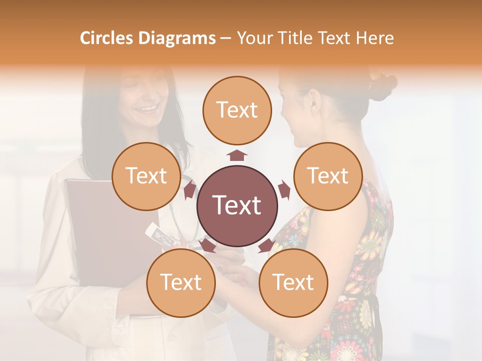 Pregnancy Isolated Human PowerPoint Template