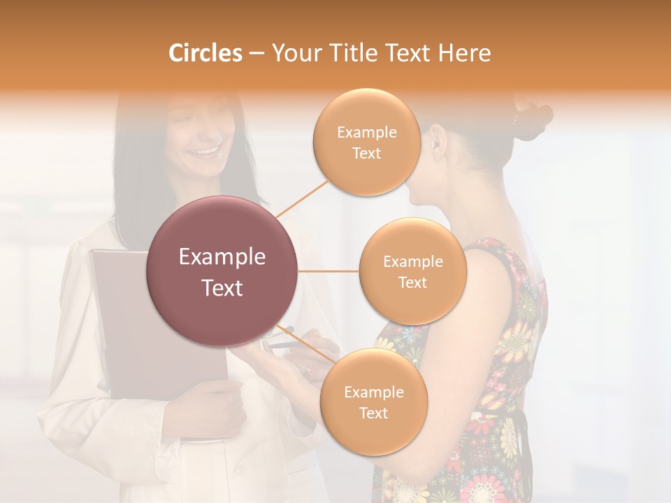 Pregnancy Isolated Human PowerPoint Template